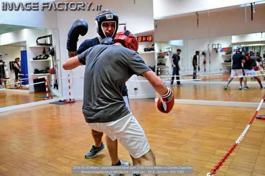 2019-05-30 Milano - pound4pound boxe gym 2188 Flavio Meles vs Davide Zoppolato